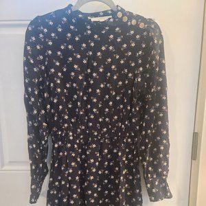 Loft floral print dress
